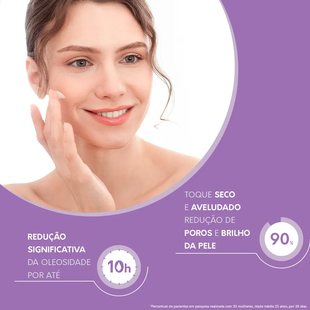 Hidratante Facial Epidrat Mat Com Cor FPS 30 | Tom Claro - 40ml